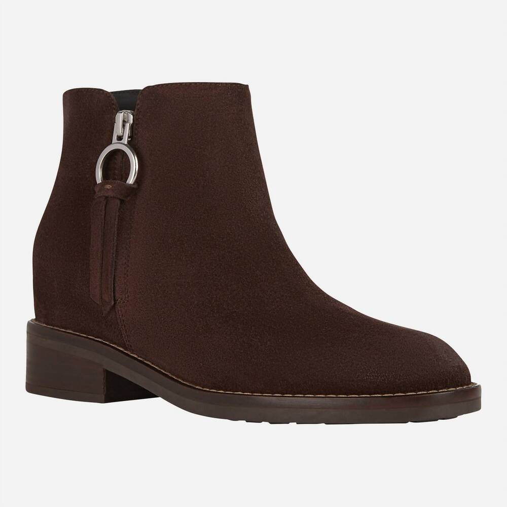 NEW GEOX women's d larysse c boots in coffee
